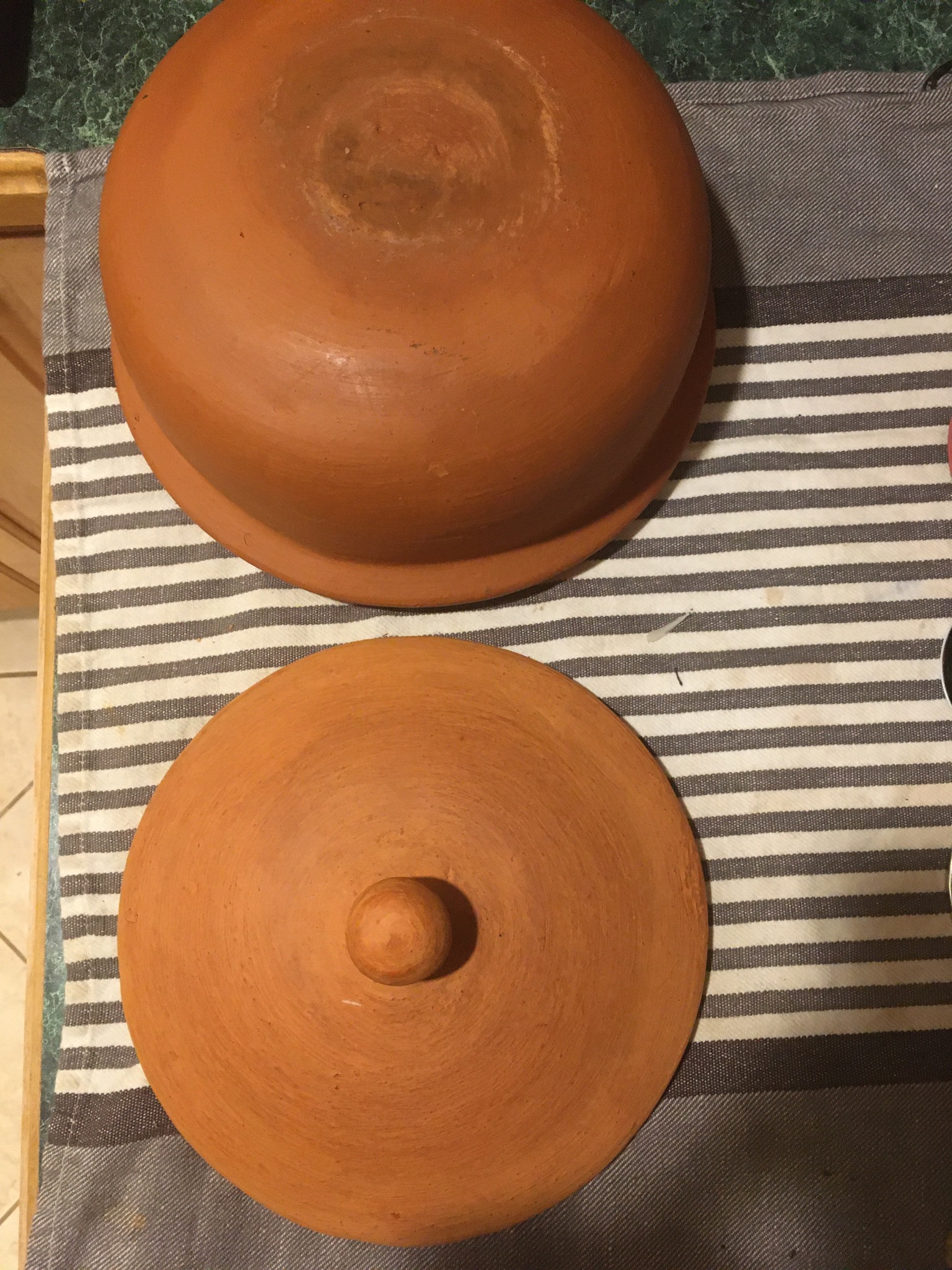 Section 5 Caring for your clay cooking pot after use